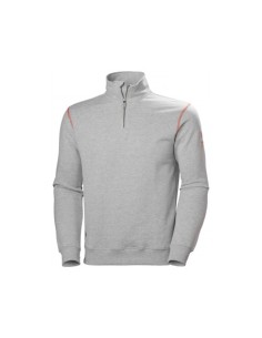 SUDADERA OXFORD HOOD ZIP GRIS HELLY HANSEN 2