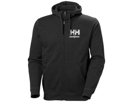 SUDADERA HELLY HANSEN CLASSIC LOGO HOODIE NEGRA