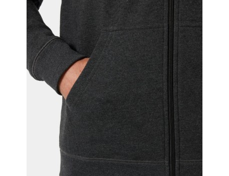 SUDADERA HELLY HANSEN CLASSIC LOGO HOODIE NEGRA