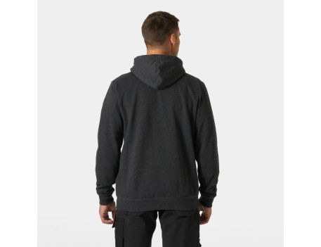 SUDADERA HELLY HANSEN CLASSIC LOGO HOODIE NEGRA