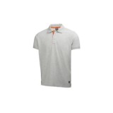 POLO OXFORD DE ALGODÓN HELLY HANSEN GRIS