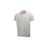 POLO OXFORD DE ALGODÓN HELLY HANSEN GRIS