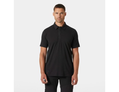 POLO TÉCNICO HELLY HANSEN EVO NEGRO SECADO RÁPIDO
