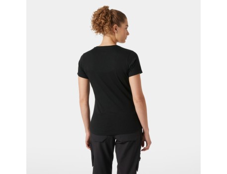 CAMISETA WOMAN CLASSIC HELLY HANSEN 991 BLACK