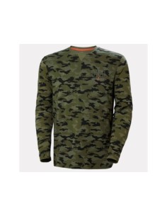 CAMISETA MANGA LARGA KENSINGTON CAMUFLAJE HELLY HANSEN