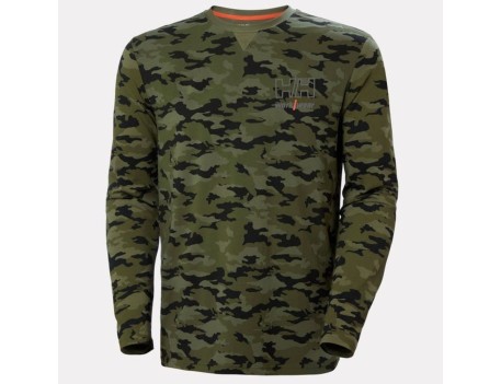 CAMISETA MANGA LARGA KENSINGTON CAMUFLAJE HELLY HANSEN