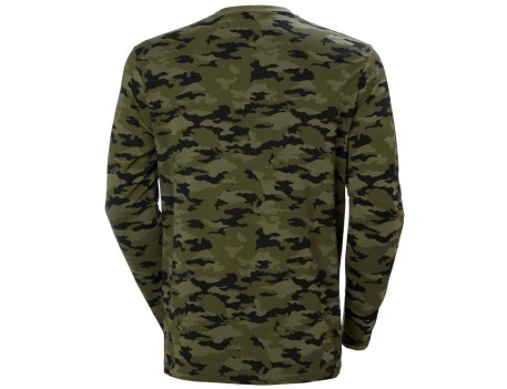 CAMISETA MANGA LARGA KENSINGTON CAMUFLAJE HELLY HANSEN