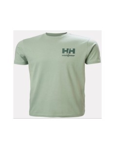 CAMISETA TÉCNICA CLASSIC HELLY HANSEN MANGA CORTA VERDE