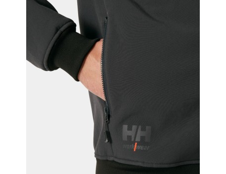 CHAQUETA SOFTSHELL OXFORD HELLY HANSEN NEGRA