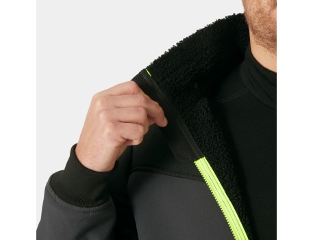 CHAQUETA SOFTSHELL OXFORD HELLY HANSEN NEGRA