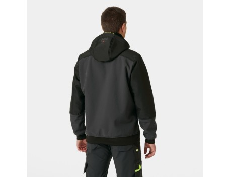 CHAQUETA SOFTSHELL OXFORD HELLY HANSEN NEGRA