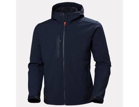 CHAQUETA SOFTSHELL KENSINGTON HOOD HELLY HANSEN MARINO