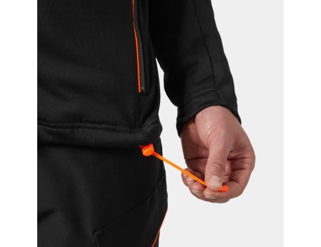 CHAQUETA SOFTSHELL CHELSEA EVOLUTION STRETCH MIDLAYER NEGRO