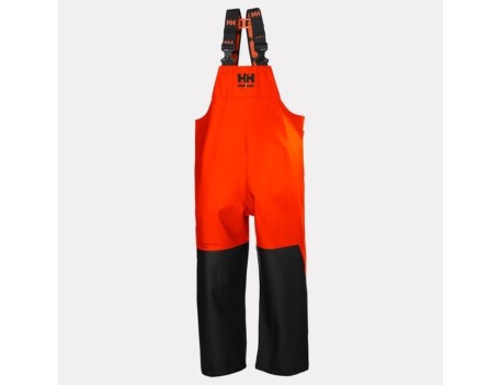 PANTALÓN IMPERMEABLE HELLY HANSEN JUELL STORM NEGRO NARANJA