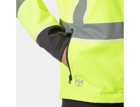 CHAQUETA SOFTSHELL ALTA VISIBILIDAD HELLY HANSEN UC-ME 369