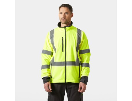 CHAQUETA SOFTSHELL ALTA VISIBILIDAD HELLY HANSEN UC-ME 369