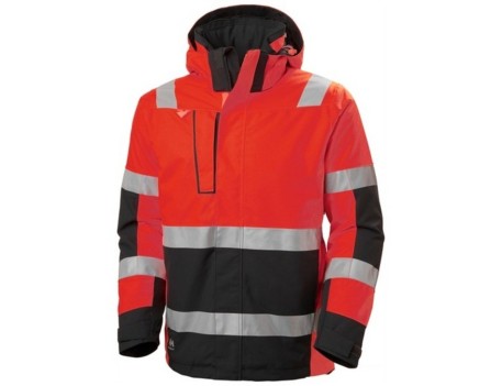 CHAQUETA ALTA VISIBILIDAD HELLY HANSEN ALNA 2.0 ROJO