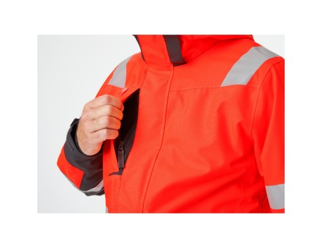 CHAQUETA SHELL ALNA 2.0 HELLY HANSEN ALTA VISIBILIDAD
