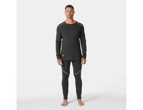 PANTALÓN TÉRMICO BASELAYER HELLY HANSEN EBONY