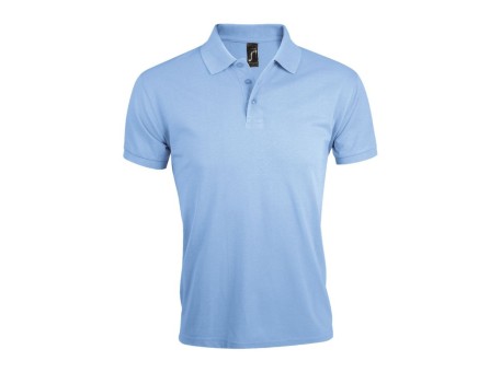 POLO HOMBRE POLI ALGODÓN AZUL CIELO PRIME T-S