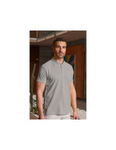 POLO CABALLERO MANGA CORTA CUELLO MAO T-S