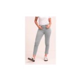 PANTALÓN CHINO FINO ELÁSTICO GRIS