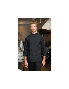 CHAQUETA POPELÍN SOFT NEGRO M/L M.LARGA
