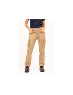 PANTALÓN ELÁSTICO HIDROFUGO BEIGE T-34
