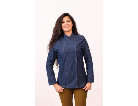 CHAQUETA COCINA VAQUERA ELÁSTICA TALLA L