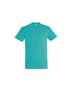 CAMISETA CUELLO REDONDO AZUL CARIBE IMPERIAL T-S