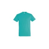 CAMISETA CUELLO REDONDO AZUL CARIBE IMPERIAL T-S