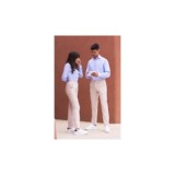 PANTALÓN UNISEX SUPERF. CHINO GOMA BEIGE T-38