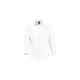 CAMISA OXFORD MANGA LARGA HOMBRE BLANCA