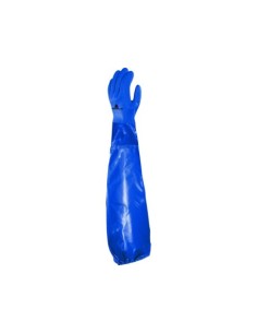 GUANTE DE PVC QUÍMICO LARGO 62 CM DELTAPLUS