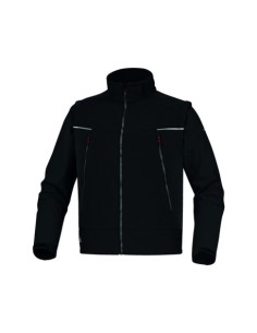CHAQUETA SOFTSHELL ORSA NEGRO DELTAPLUS