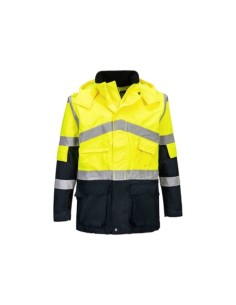 PARKA IMPERMEABLE ALTA VISIBILIDAD PORTWEST S759