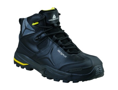 BOTA SEGURIDAD PIEL FLOR DELTAPLUS TW402 S3 HRO NEGRA