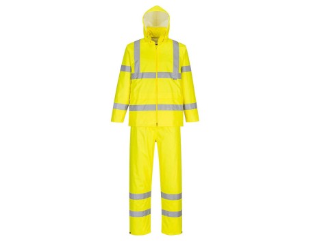 TRAJE DE AGUA ALTA VISIBILIDAD PACKAWAY AMARILLO PORTWEST H448