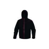 CHAQUETA SOFTSHELL HORTEN2 LIGHT DELTAPLUS NEGRO/ROJO