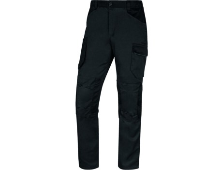 PANTALÓN DE TRABAJO MULTIBOLSILLOS GRIS DELTAPLUS M2PA3