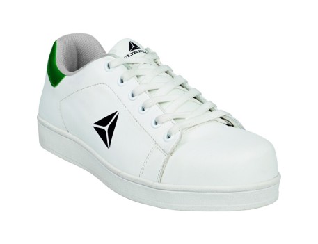 ZAPATO DE SEGURIDAD BLANCO DELTAPLUS SMASH S1P SRC