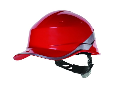 CASCO DE PROTECCIÓN OBRA DISEÑO BASEBALL DIAMOND V DELTAPLUS