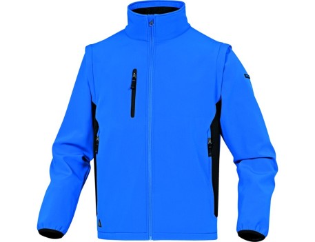 CHAQUETA SOFTSHELL TÉCNICA CON MANGAS DESMONTABLES DELTAPLUS MYSEN2