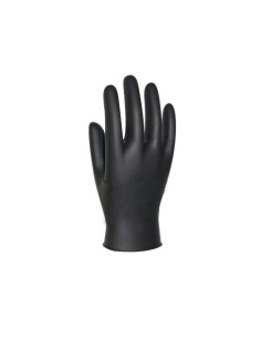 GUANTE DESECHABLE NEGRO NITRILO UNIBLACK 3L