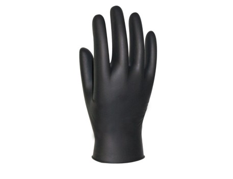 GUANTE DESECHABLE NEGRO NITRILO UNIBLACK 3L