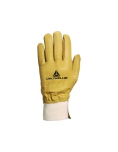 GUANTES DE PIEL FLOR DE VACUNO TIPO AMERICANO DELTAPLUS