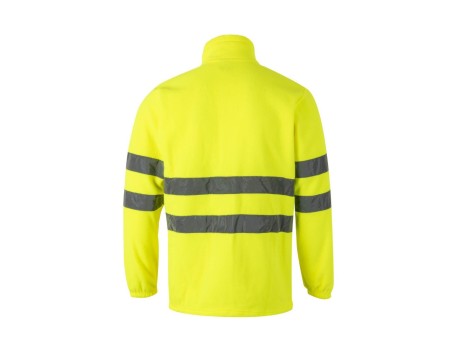CHAQUETA POLAR ALTA VISIBILIDAD AMARILLO FLUOR 280G/M²