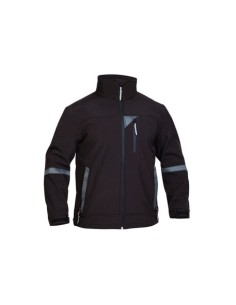 CAZADORA SOFTSHELL NIDAROS NEGRO ADEEPI