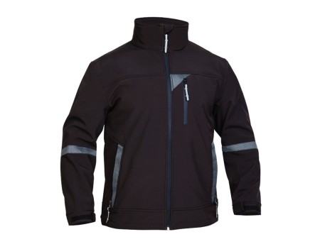 CAZADORA SOFTSHELL NIDAROS NEGRO ADEEPI