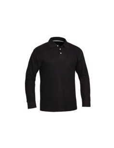 POLO PIQUÉ NEGRO ADEEPI ALGODÓN
